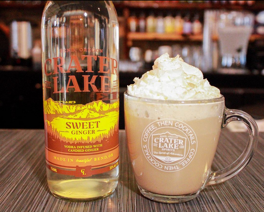 Pumpkin Chai and Sweet Ginger Vodka Cocktail
