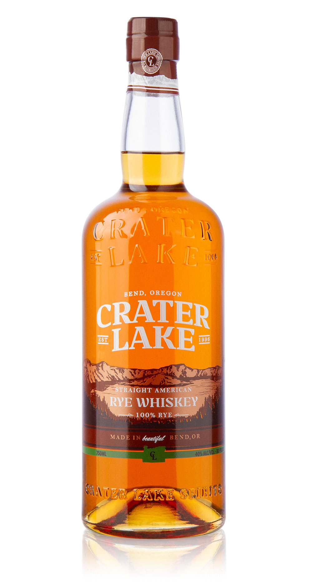 Crater Lake Rye Whiskey