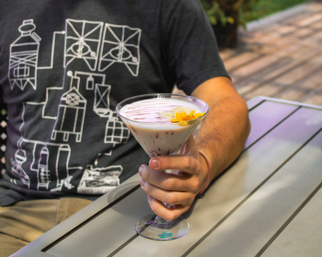 Banana Berry Crush Vodka Cocktail