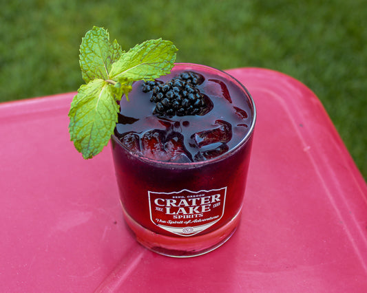 Blackberry Smash Gin Cocktail