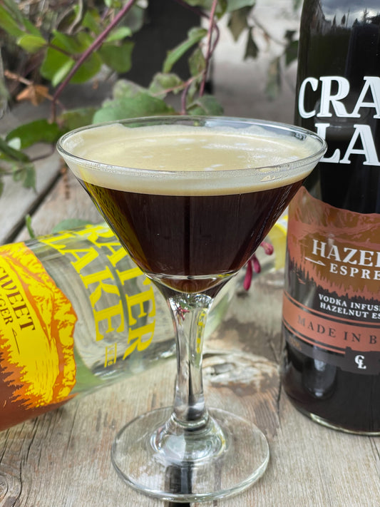 Gingerbread Espresso Martini Vodka Cocktail