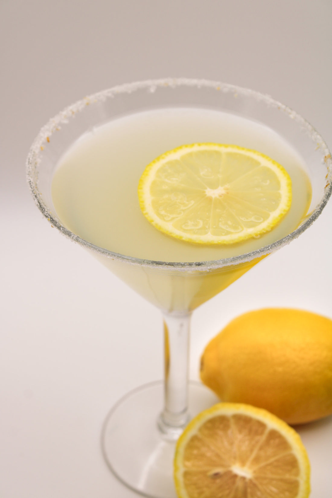 Hatch Green Chile Lemon Drop Vodka Cocktail
