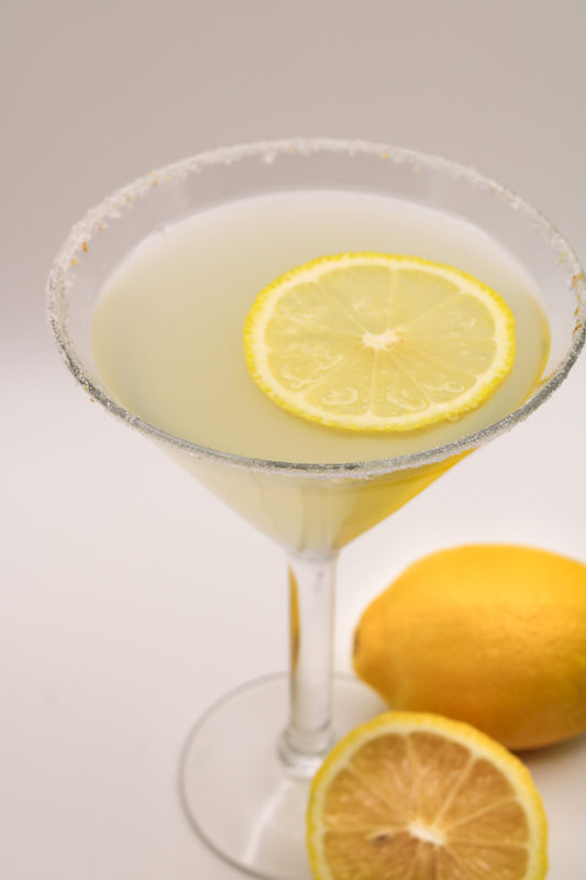 Hatch Green Chile Lemon Drop Vodka Cocktail