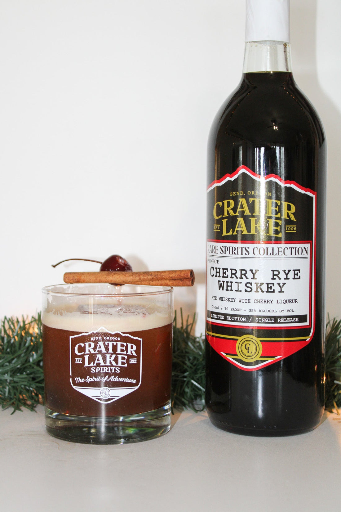 Spiced Cherry Whiskey Sour