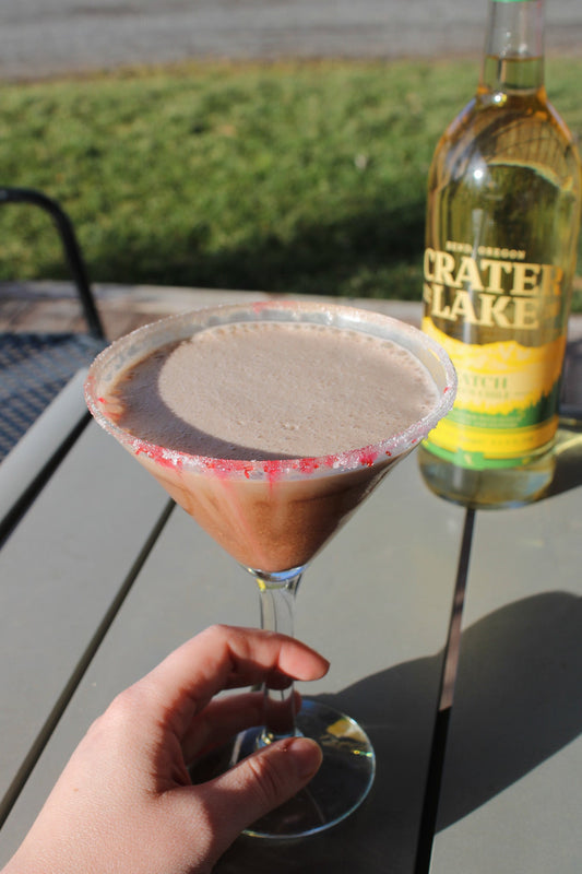 Spicy Thin Mint Vodka Martini