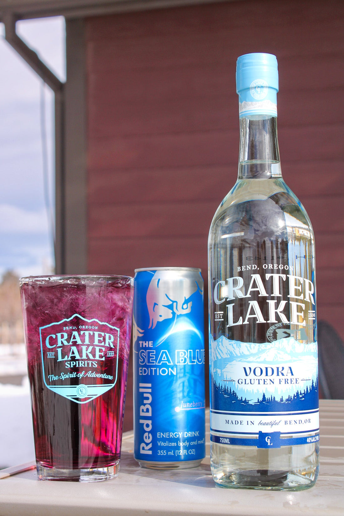 Juneberry Vodka Red Bull