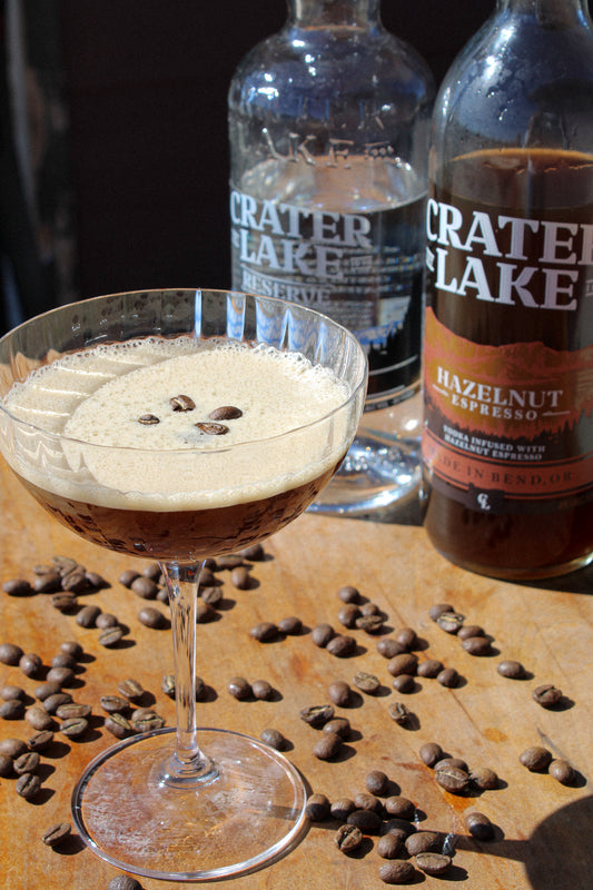 Hazelnut Espresso Martini Vodka Cocktail