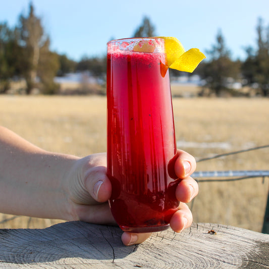 Pink Berry Vodka Cocktail