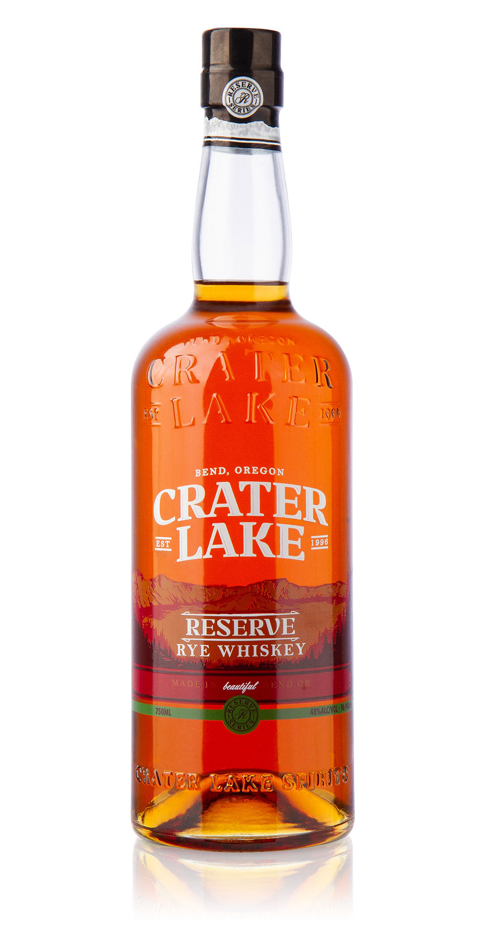 Crater Lake Reserve Rye Whiskey